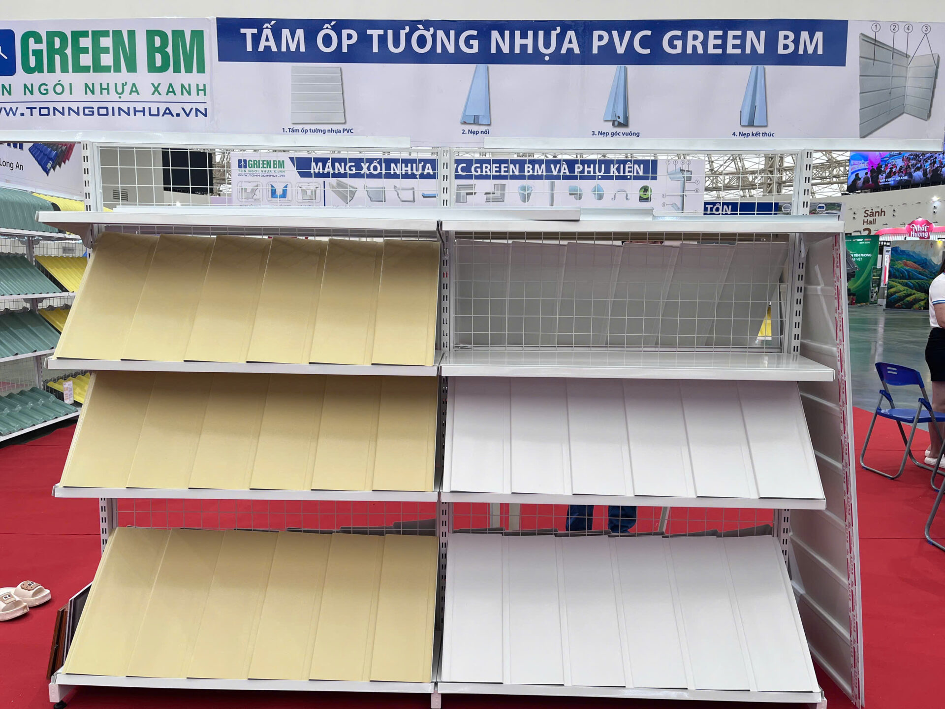 Tấm ốp tường nhựa green bm tại Hà Tĩnh